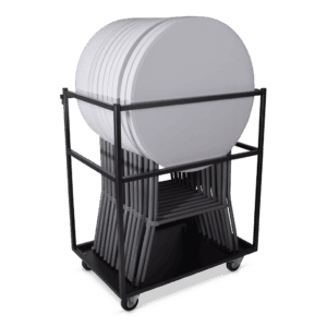 Transportkar inclusief statafel New York 11 stuks