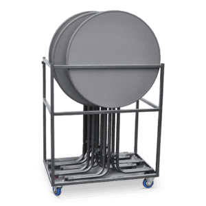 Transportkar inclusief statafel Sacramento 5 stuks